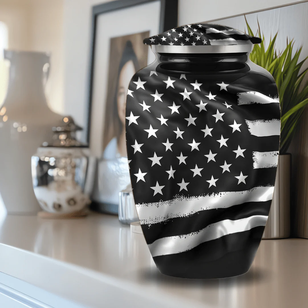 Cremation Urn - Artist Series - Aluminum - Image 2