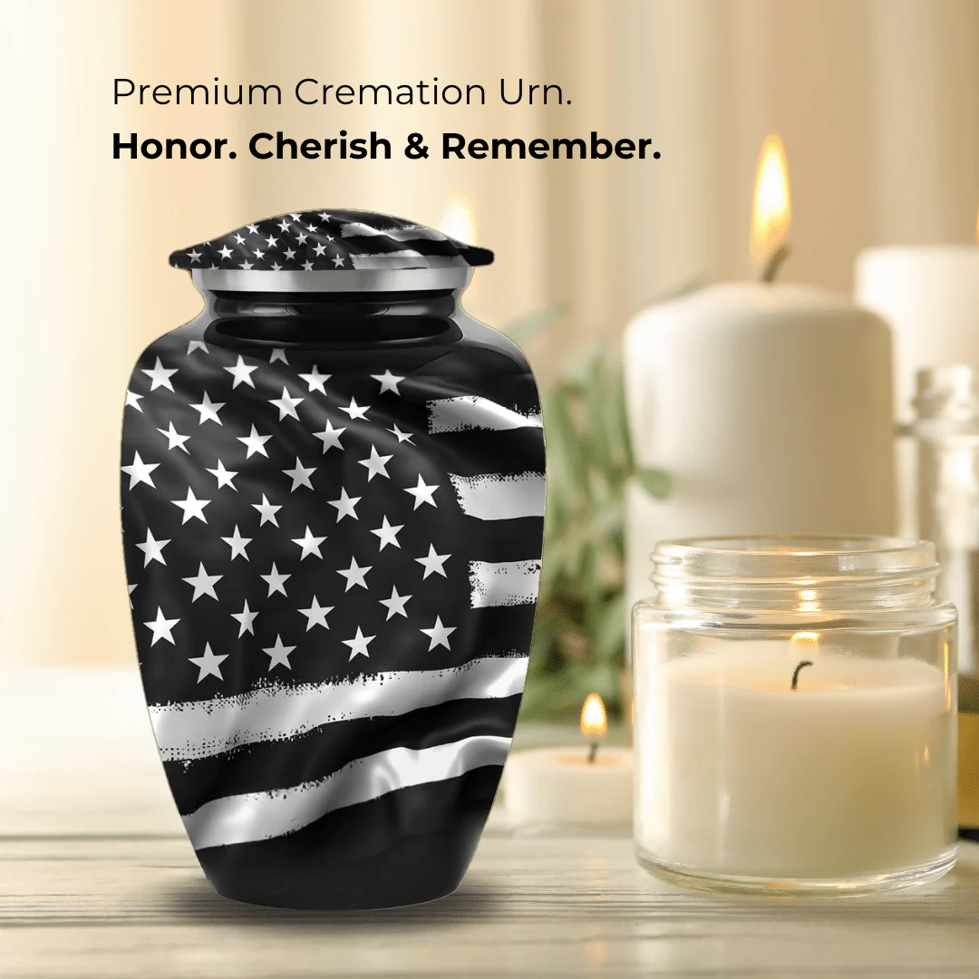 Cremation Urn - Artist Series - Aluminum - Image 4