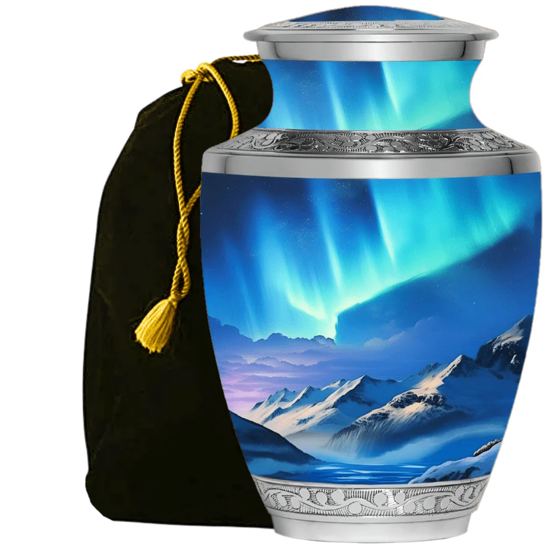 Cremation Urn - Designer Series - Aluminum - Image 10