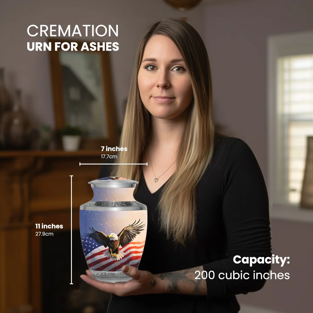Cremation Urn - Designer Series - Aluminum - Image 3
