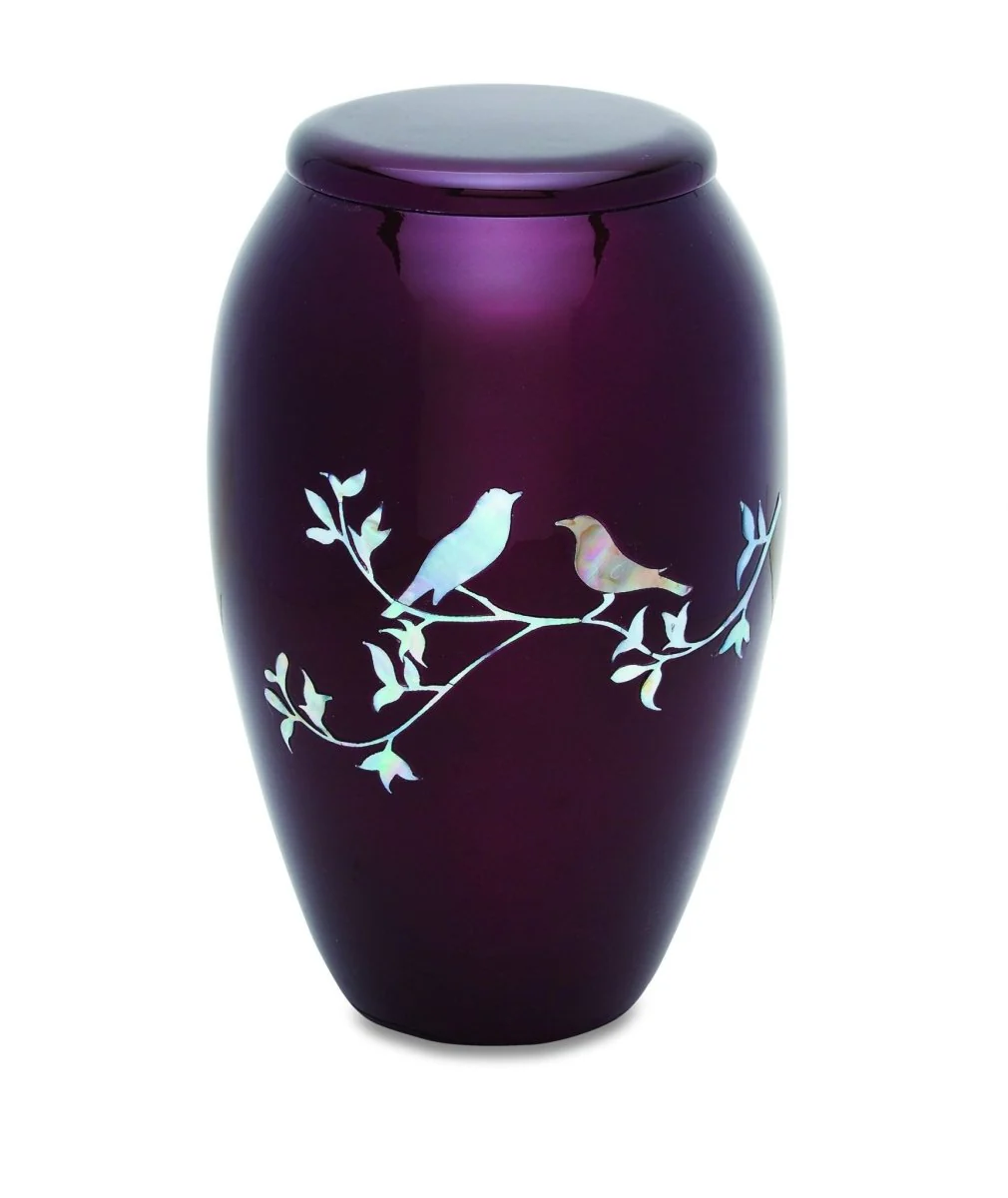 Cremation Urn - Pearl Series - Aluminum - Image 2